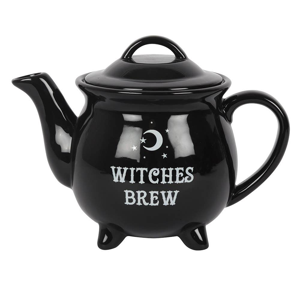 Witches Brew Black Teapot Set