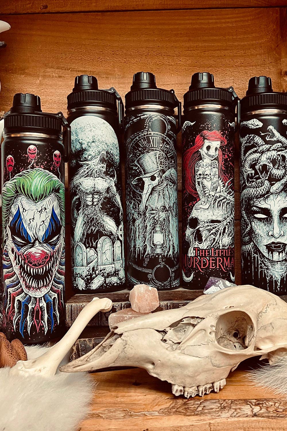 Killer Clowncore 24 Oz Water Bottle