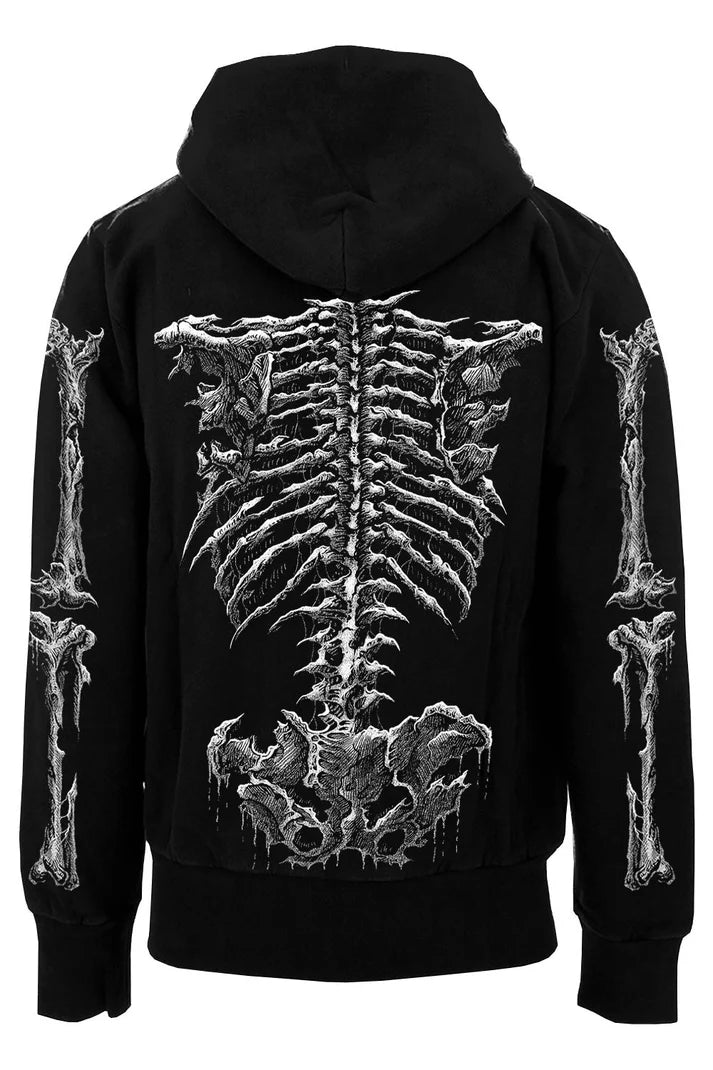 Dead Inside Skeleton Hoodie