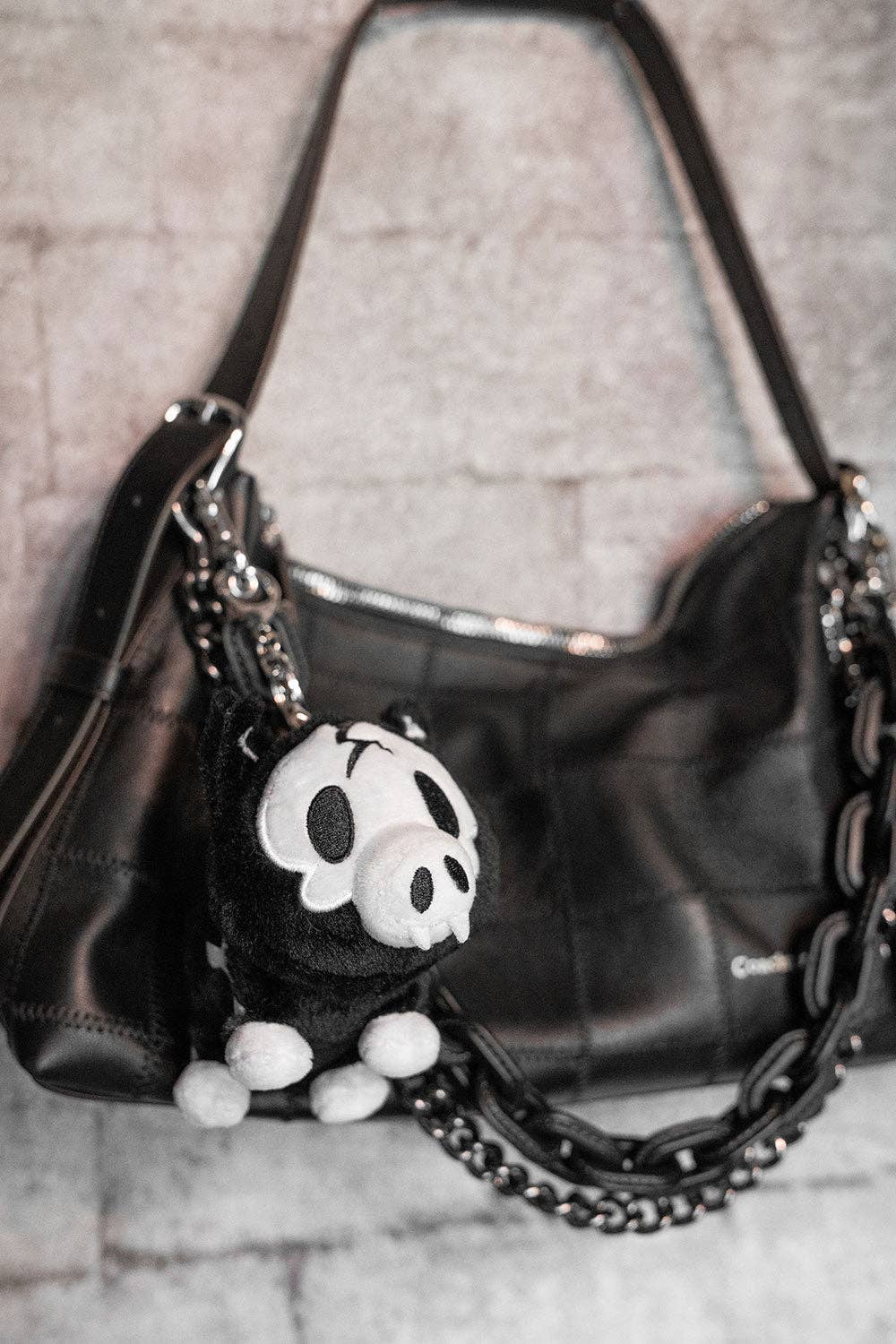 Skelepig Plush Keychain