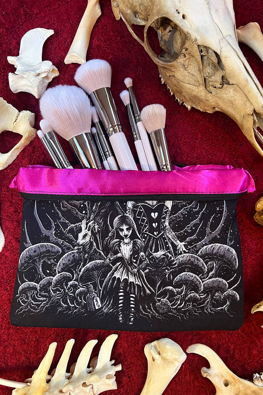 Malice In Wonderland Makeup Bag