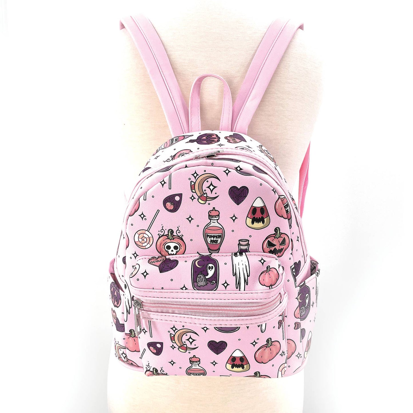 Halloween Collage Mini Backpack