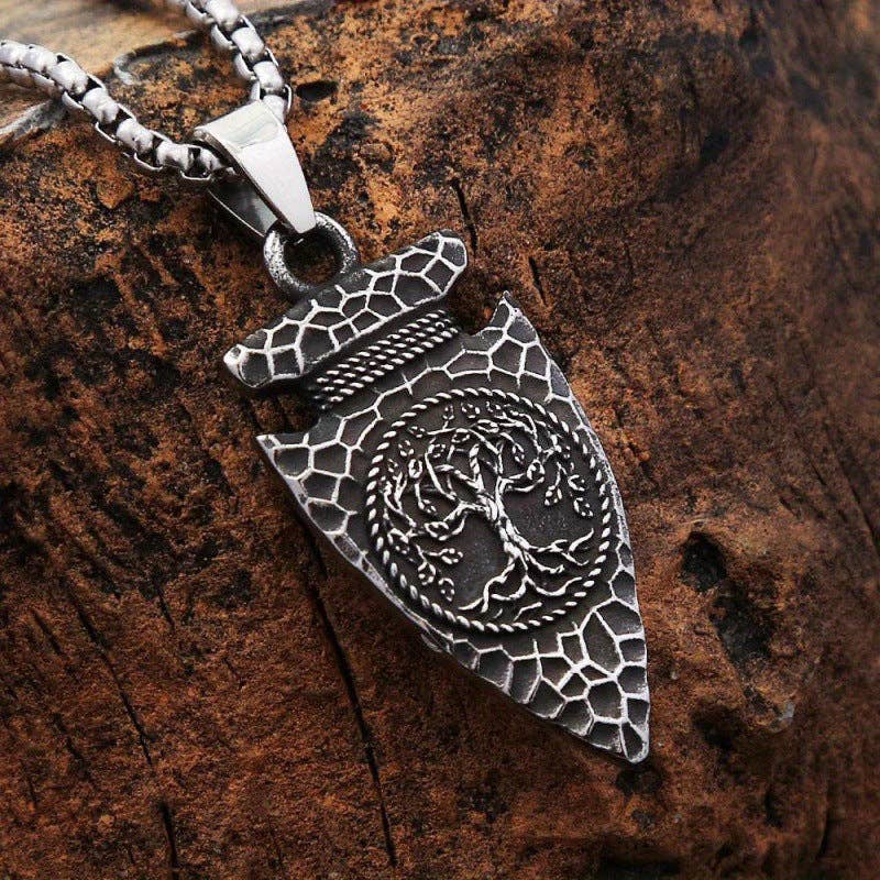 Viking Tree of Life Pendant Necklace