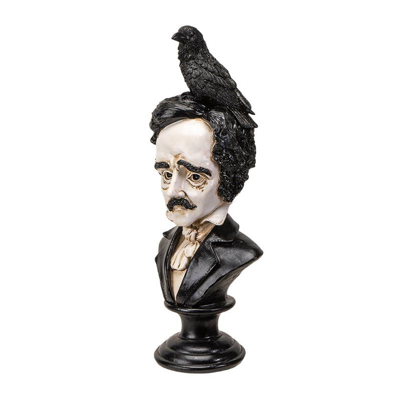 Quoth the Rave, Edgar Allen Poe Bust