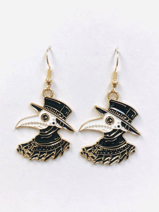 Plague Doctor Earrings
