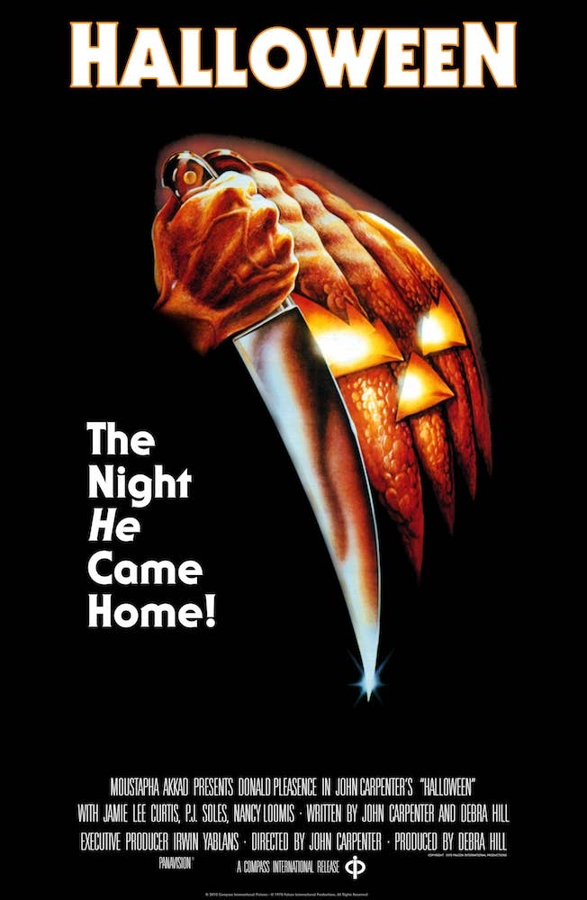 Halloween The Night He Came Home! Horror Movie Poster