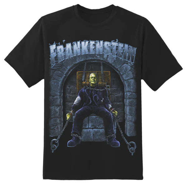 Frankenstein Electric Chair T-Shirt