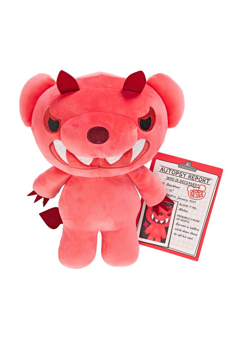 Deddy Bears 12 inch Plush in Zippered Body Bag