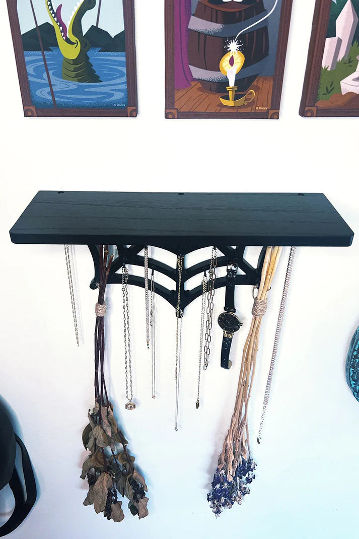 Spiderweb Jewelry Display Shelf