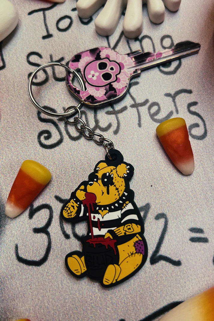 Winnie The Pooh's Bloody Honey Keychain