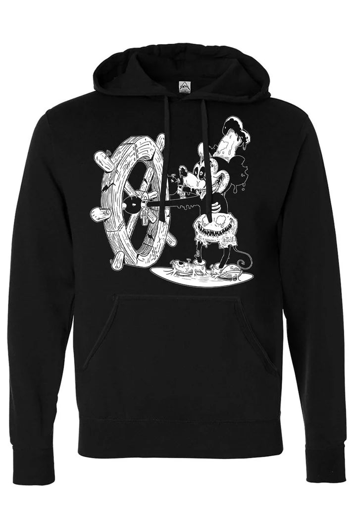 Steamboat Willie Mickey Zombie Hoodie