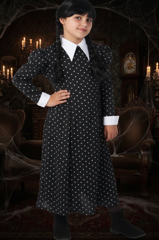 Wednesday Kids Costume